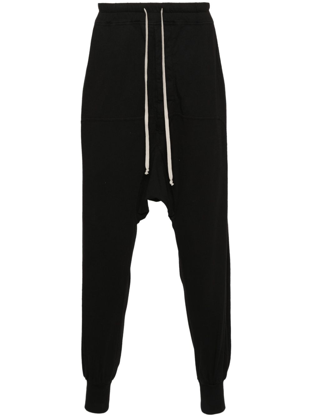 Rick Owens DRKSHDW Prisoner 棉运动裤 - 黑色