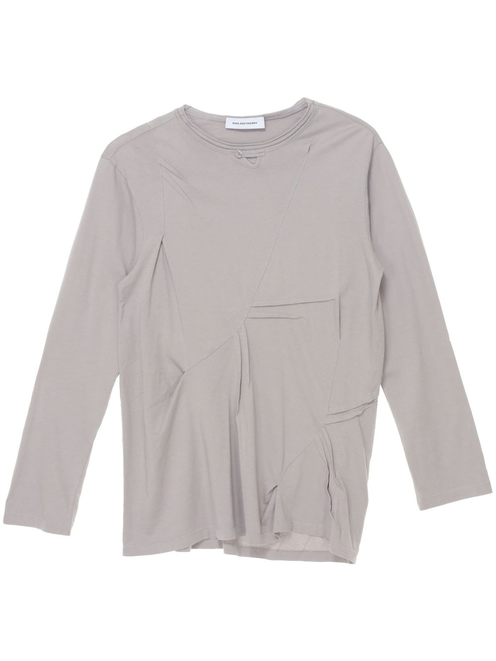 Kiko Kostadinov Ohne K-Dart Henley T恤 - 紫色