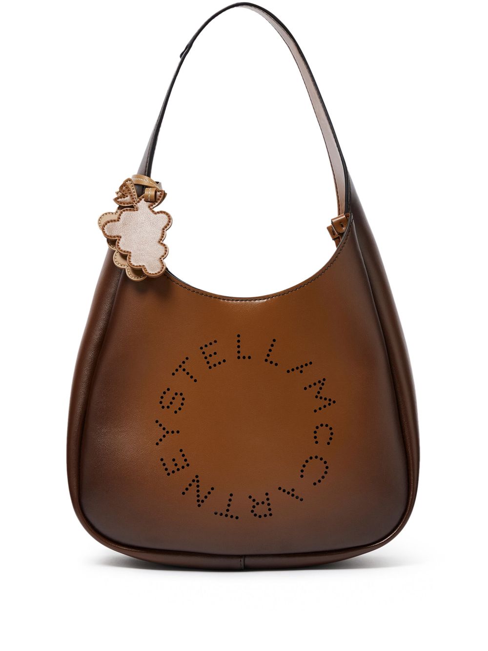 Stella McCartney logo松垮手提包 - 褐色