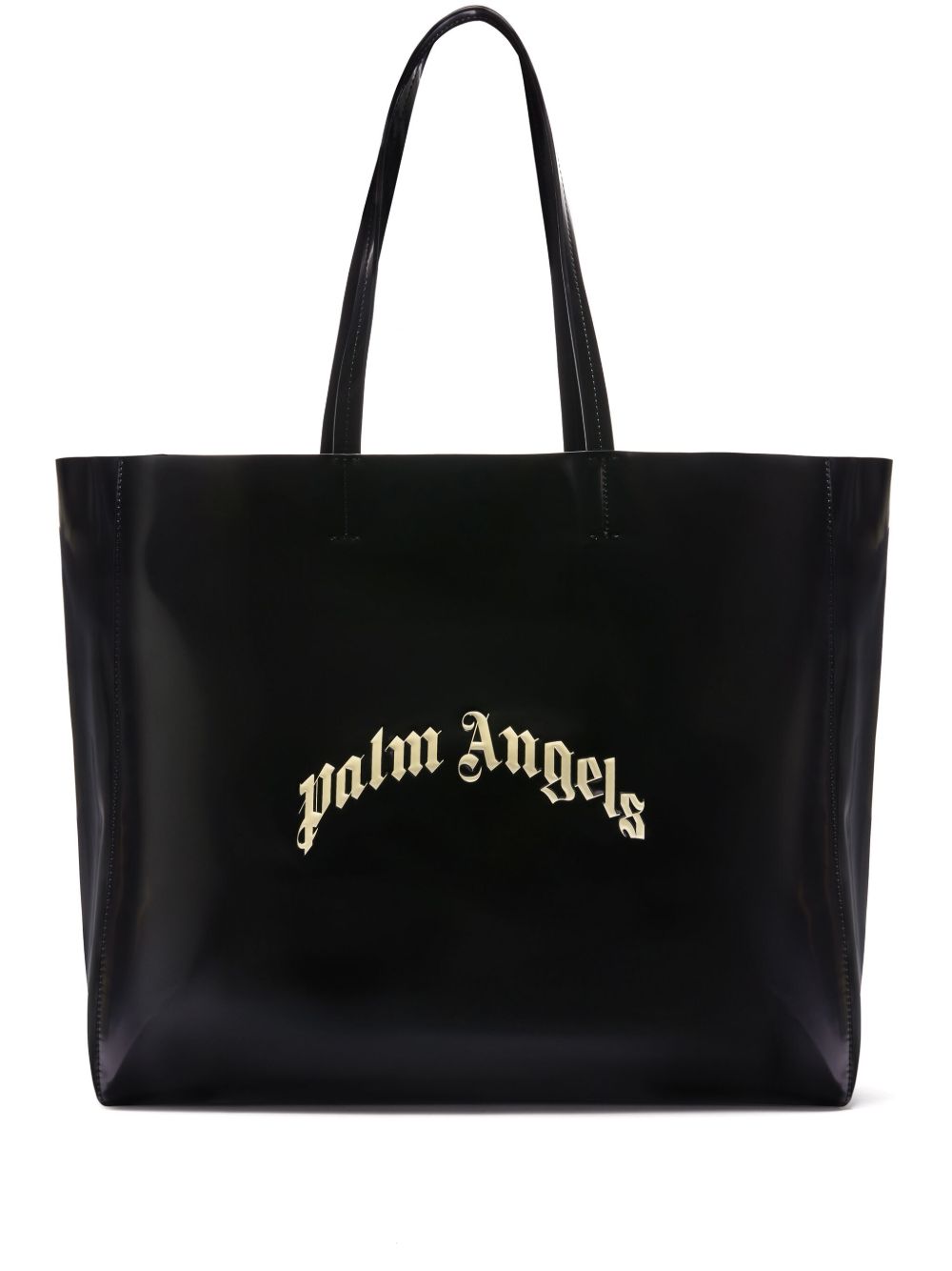 Palm Angels logo印花托特包 - 黑色