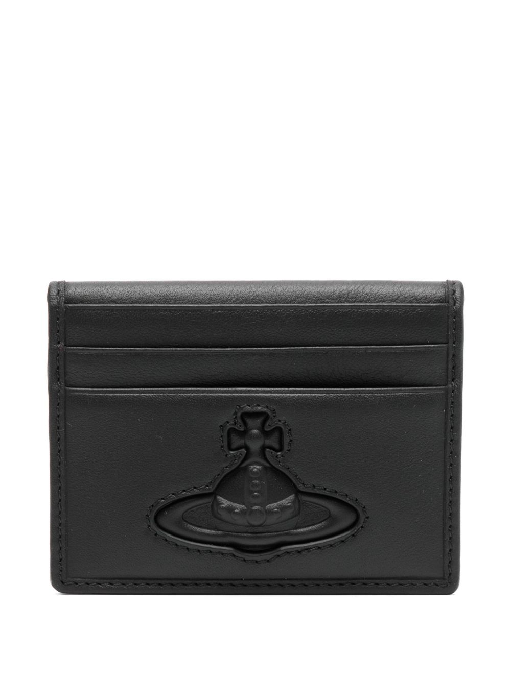Vivienne Westwood 土星logo卡夹 - 黑色