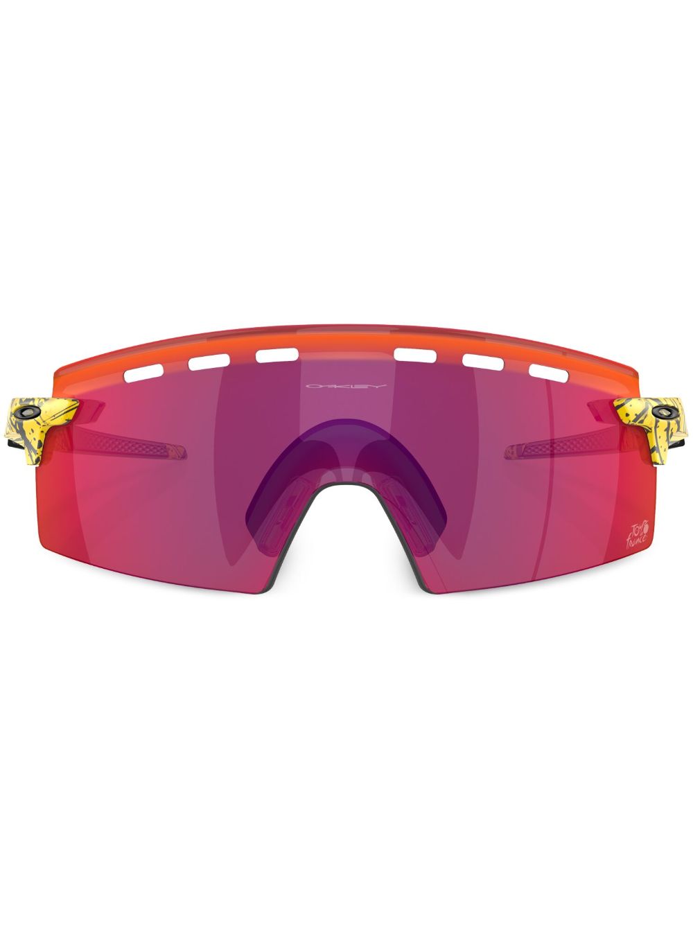 Oakley Tour De France™ Encoder Strike Vented 超大镜框太阳眼镜（2023年典藏款） - 黄色
