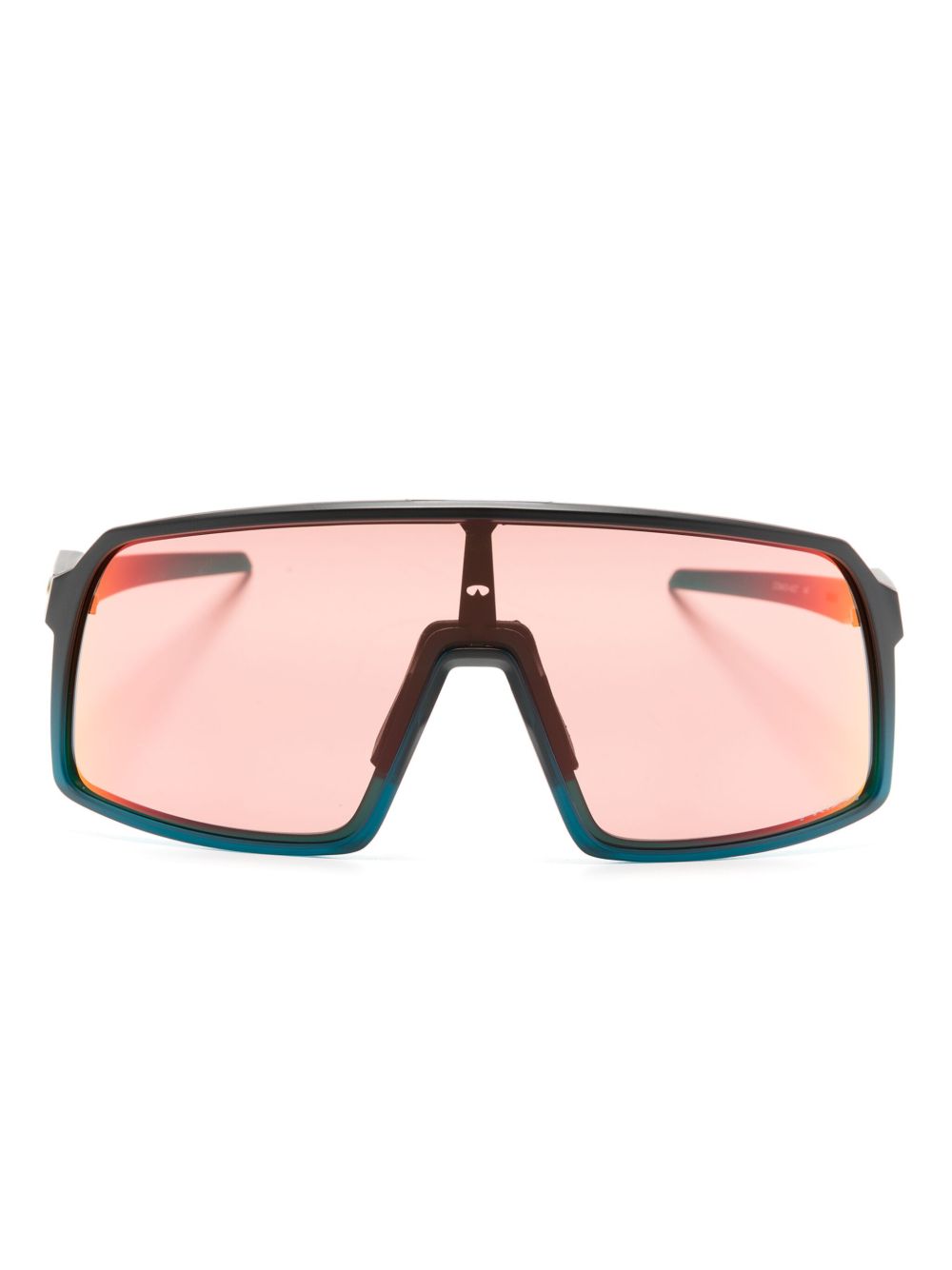 Oakley Sutro 盾形太阳眼镜 - 蓝色