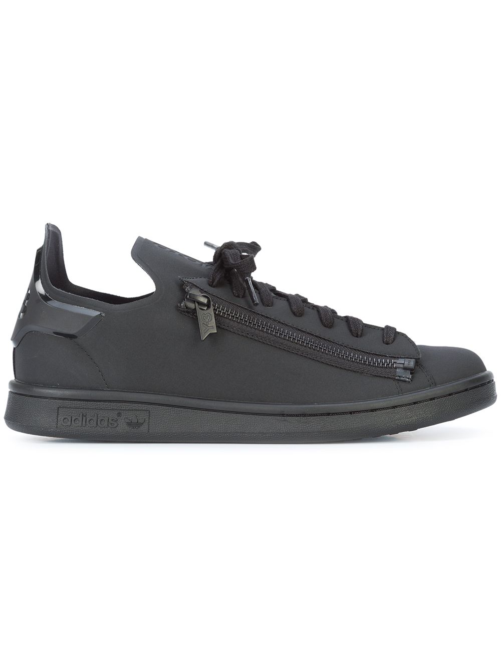 Y-3 Stan Zip 运动鞋 - 黑色