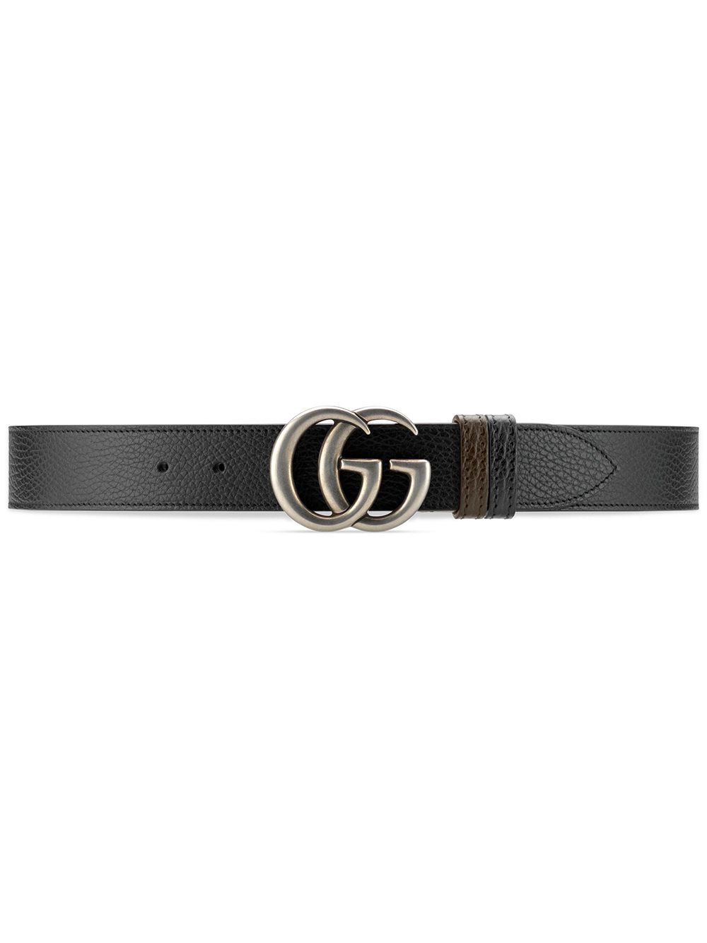 Gucci GG Marmont 双面腰带 - 中性色