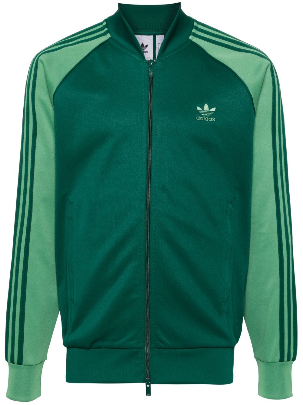 adidas 三条纹logo夹克 - 绿色
