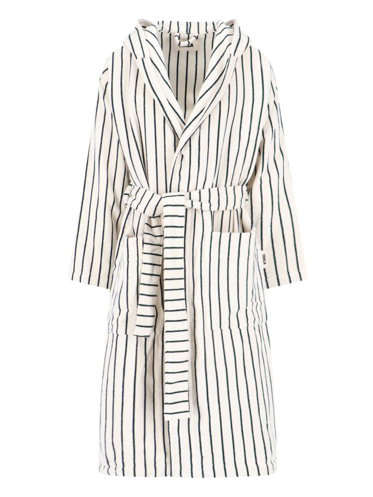 Tekla Striped Bathrobe