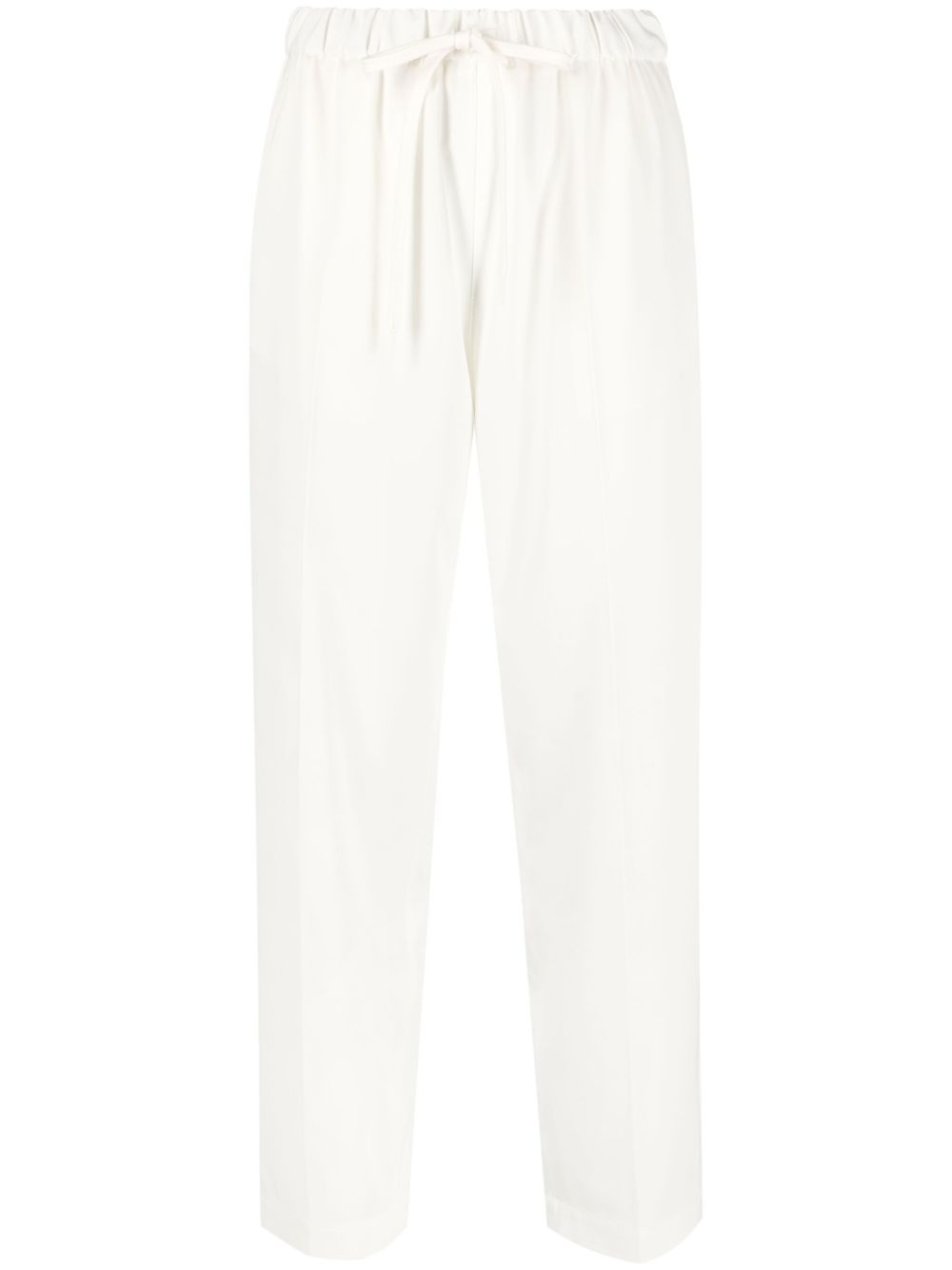 MM6 Maison Margiela 抽绳直筒长裤 - 白色