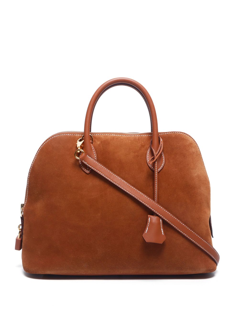 Hermès Pre-Owned Bolide 两用手提包（2014年典藏款） - 褐色