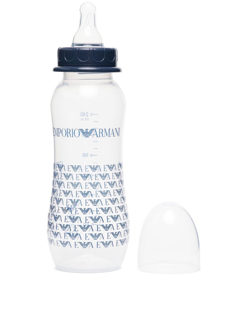 Emporio Armani Kids logo印花奶瓶 - 蓝色