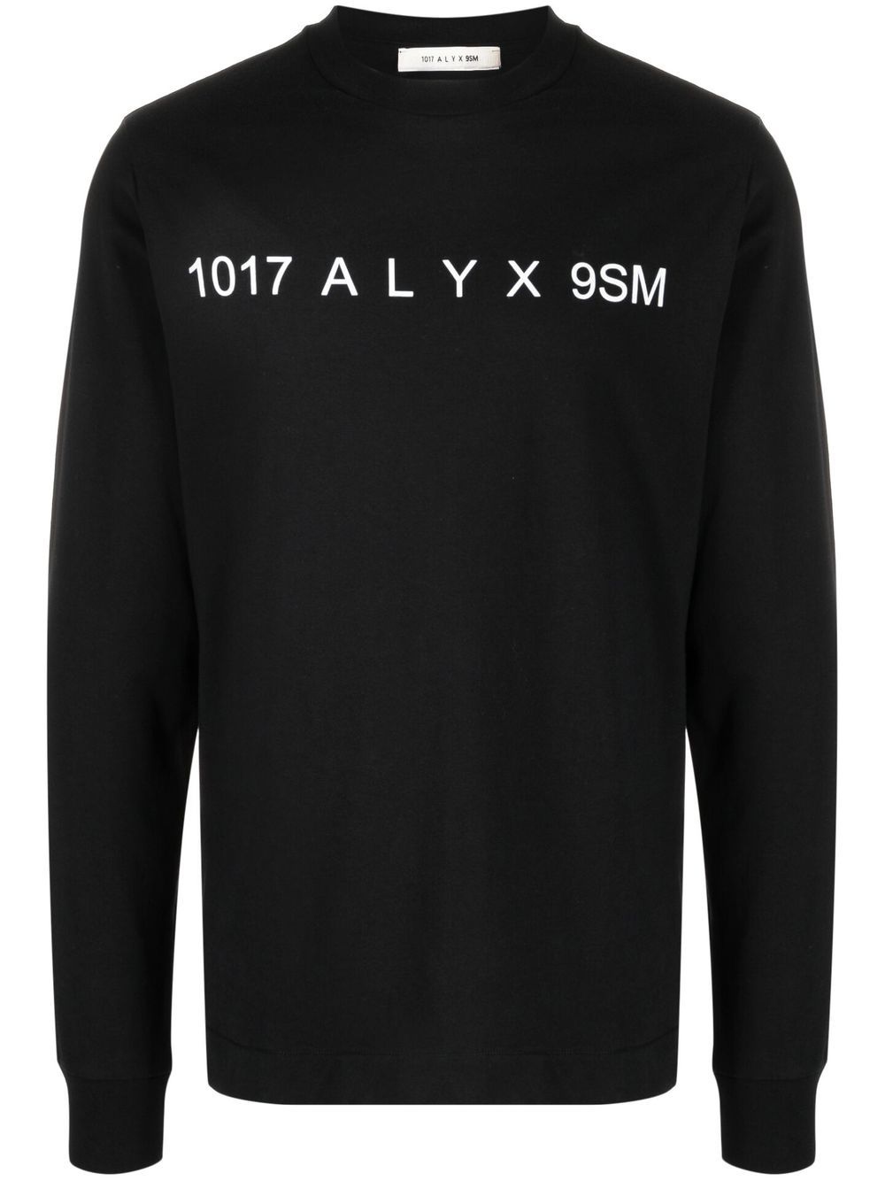 1017 ALYX 9SM logo印花棉T恤 - 黑色