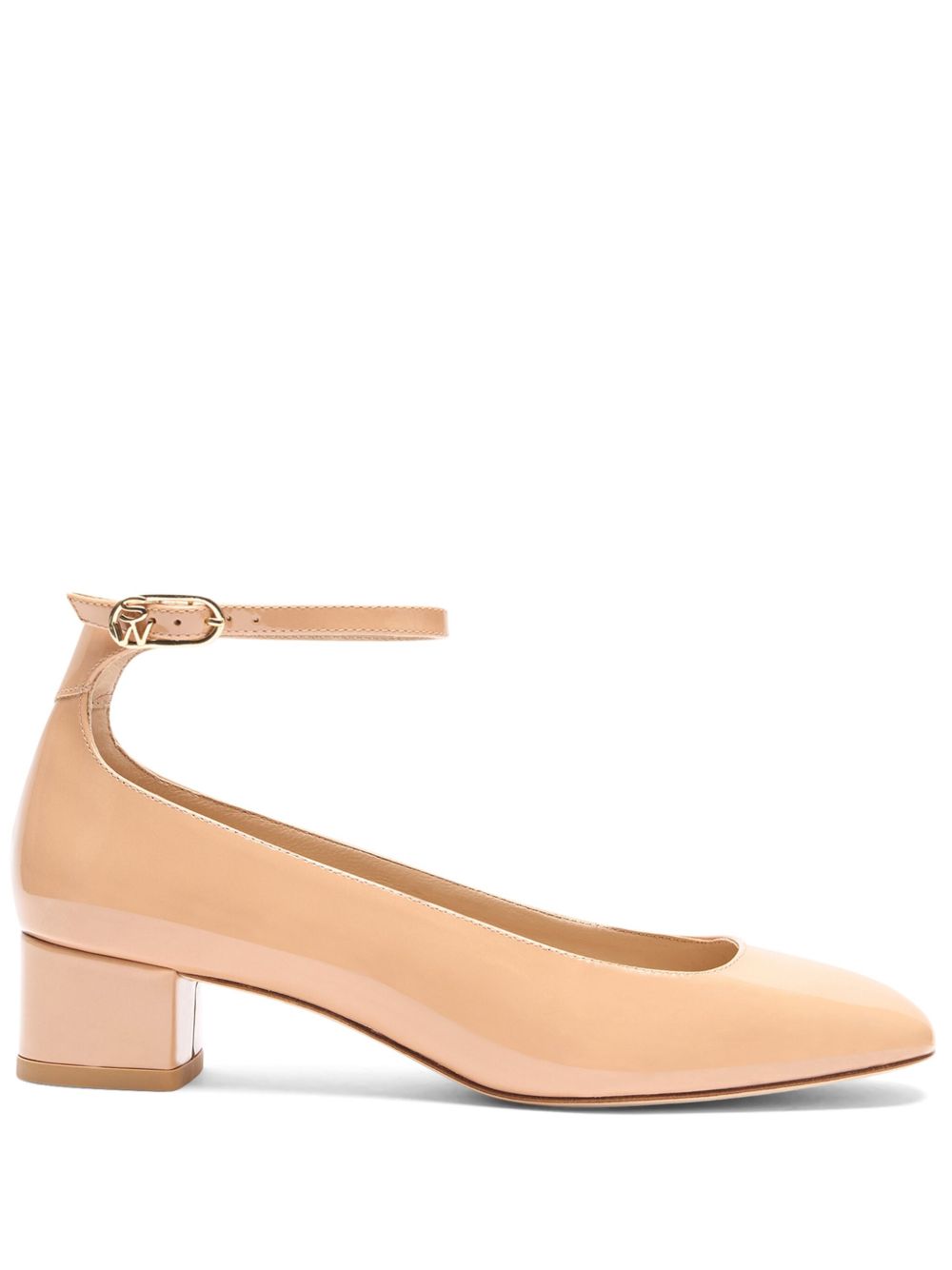 Stuart Weitzman Jane 低跟鞋（3.5厘米） - 中性色