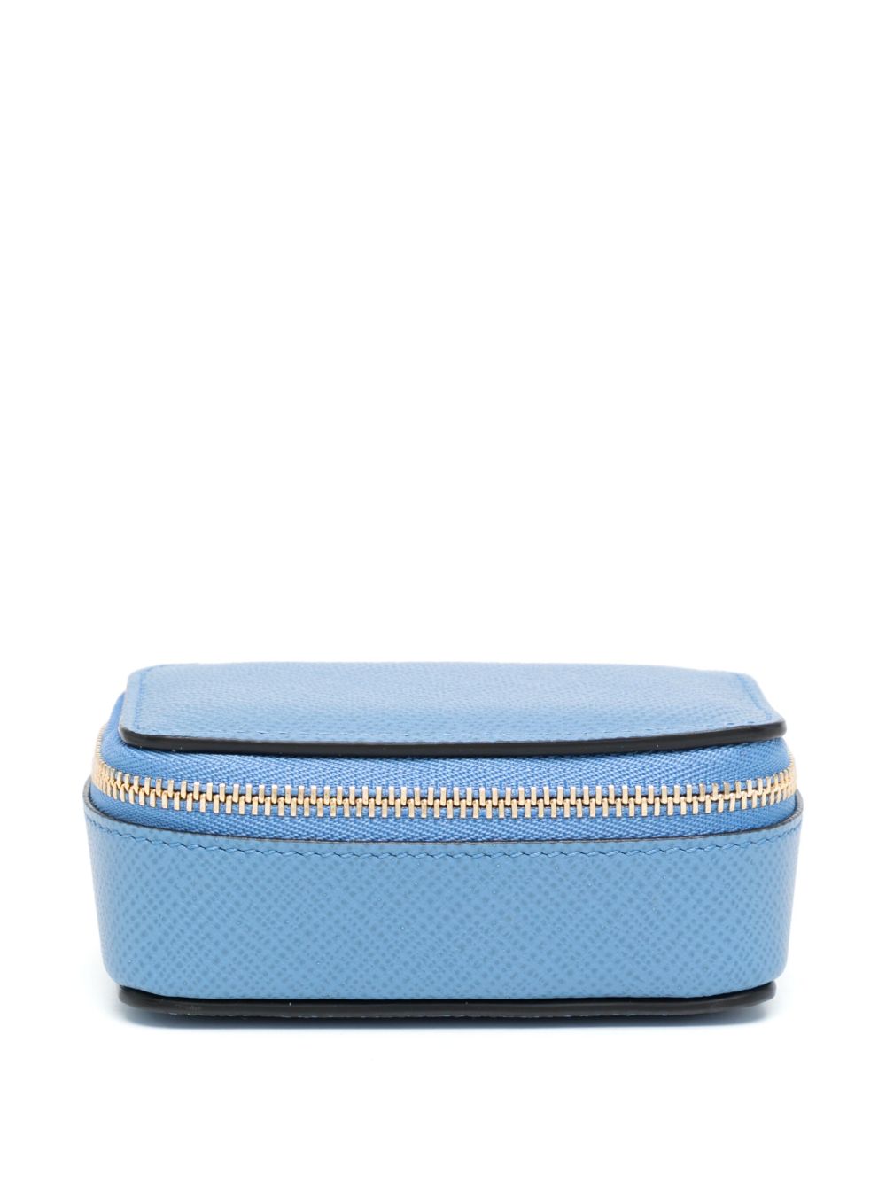 Smythson 皮质旅行小袋 - 蓝色