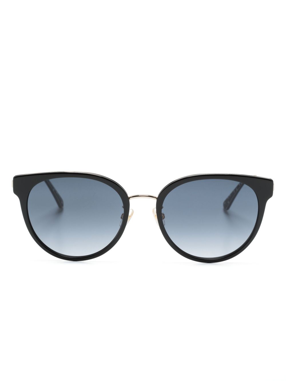 Kate Spade Ginny 圆框太阳眼镜 - 黑色