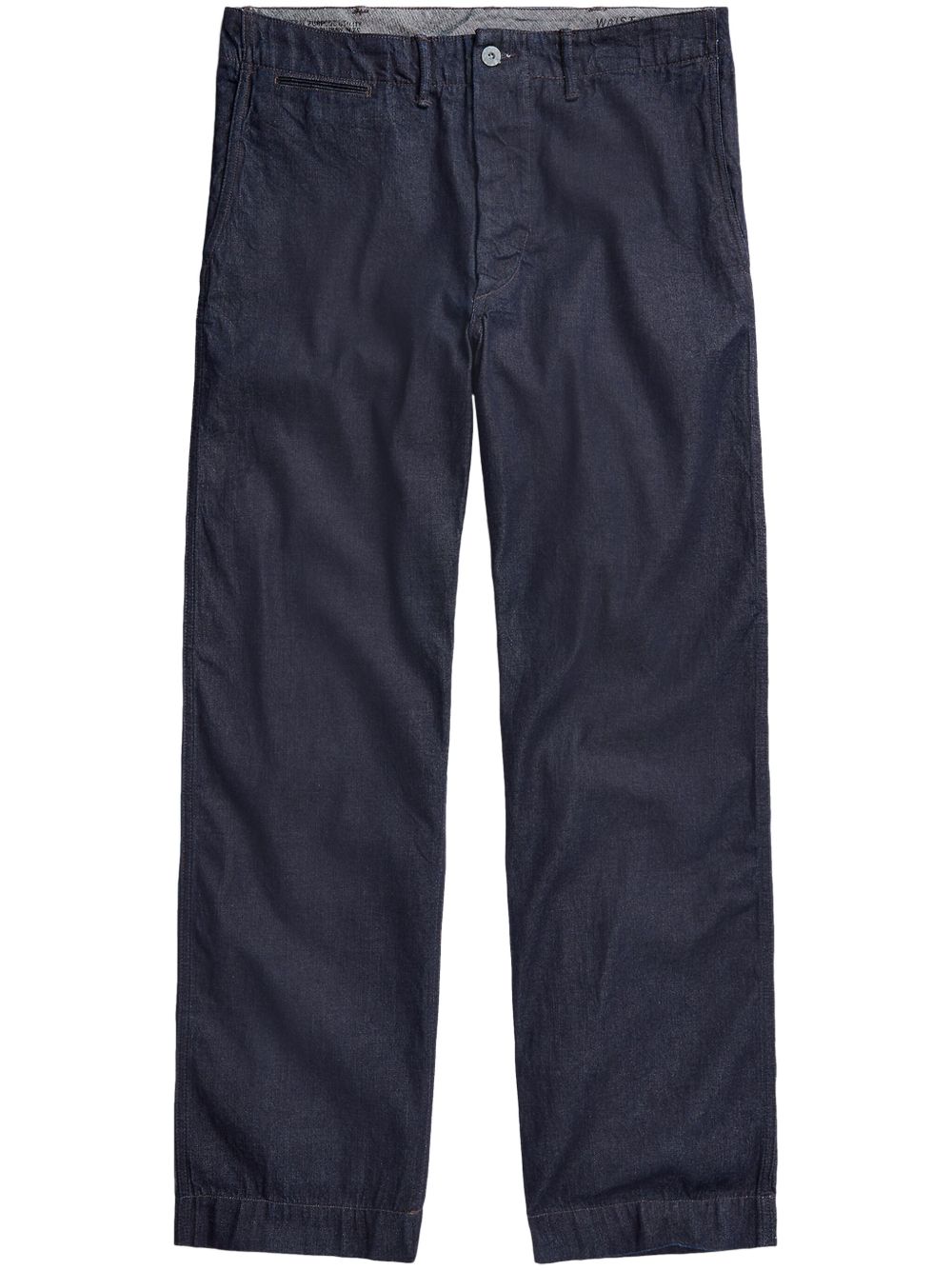 Ralph Lauren RRL 直筒牛仔卡其裤 - 蓝色