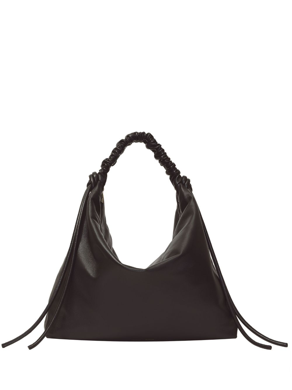 Proenza Schouler 褶饰大号手提包 - 黑色