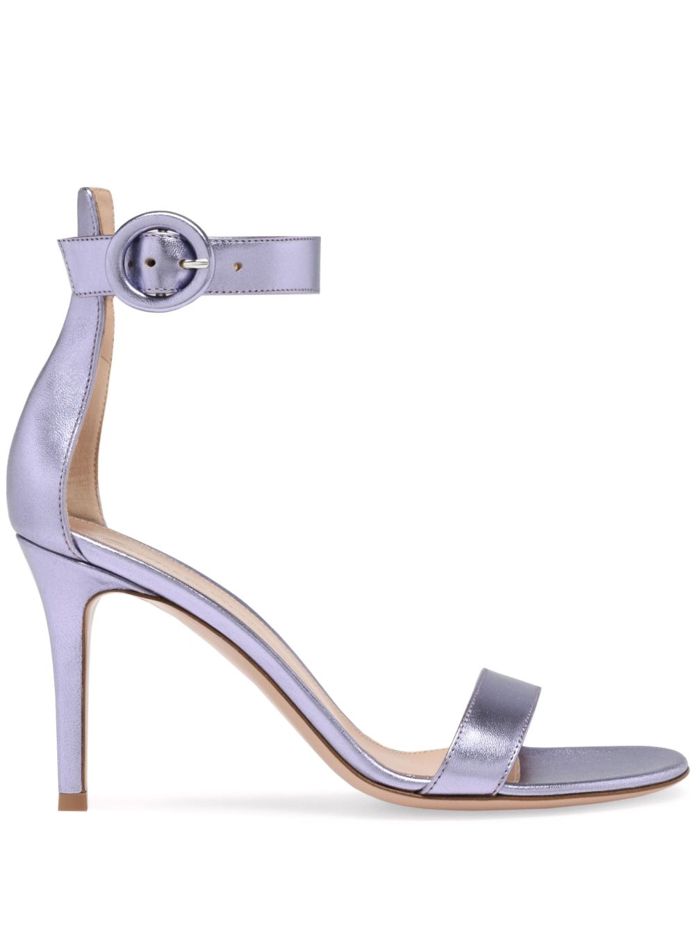 Gianvito Rossi Portofino 高跟凉鞋（8.5厘米） - 紫色