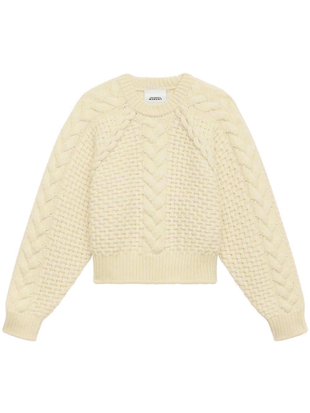 ISABEL MARANT Obrero 粗针织毛衣 - 中性色