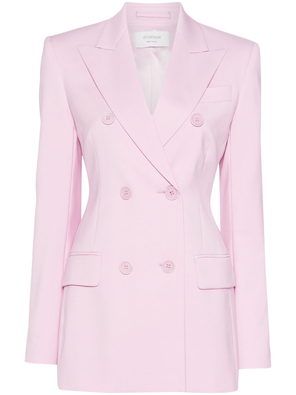Sportmax Adamo 西装夹克 - 粉色