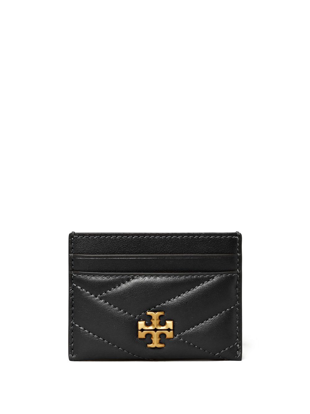Tory Burch Kira Chevron 卡夹 - 黑色