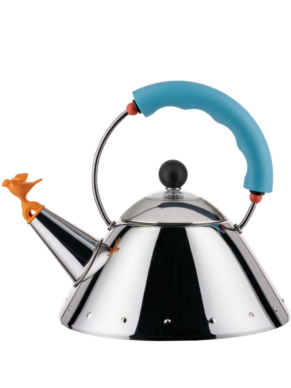 Alessi Bird 金属感水壶 - 银色