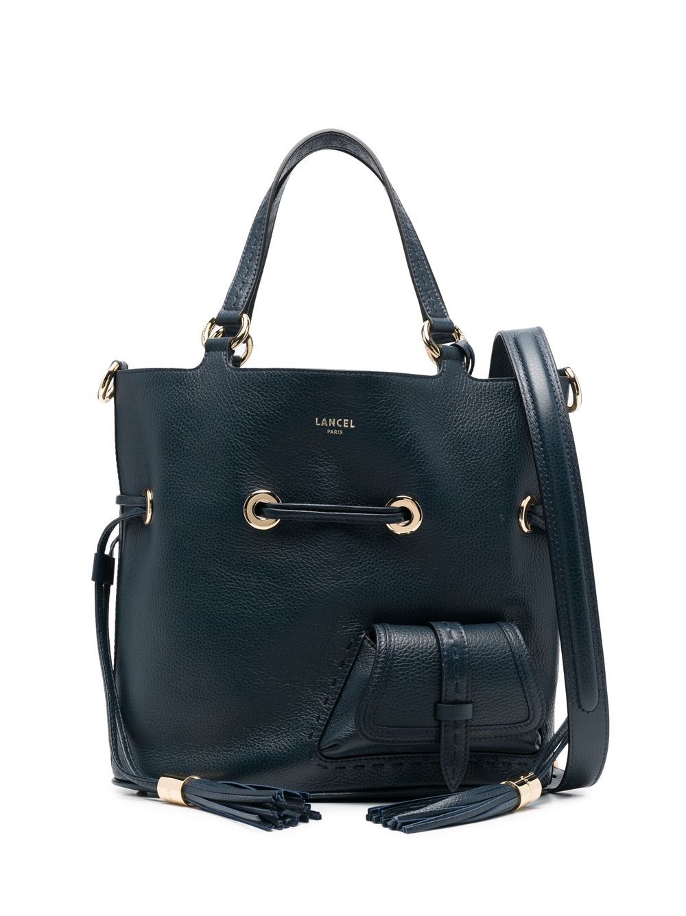 Lancel Premier Flirt 中号水桶包 - 蓝色