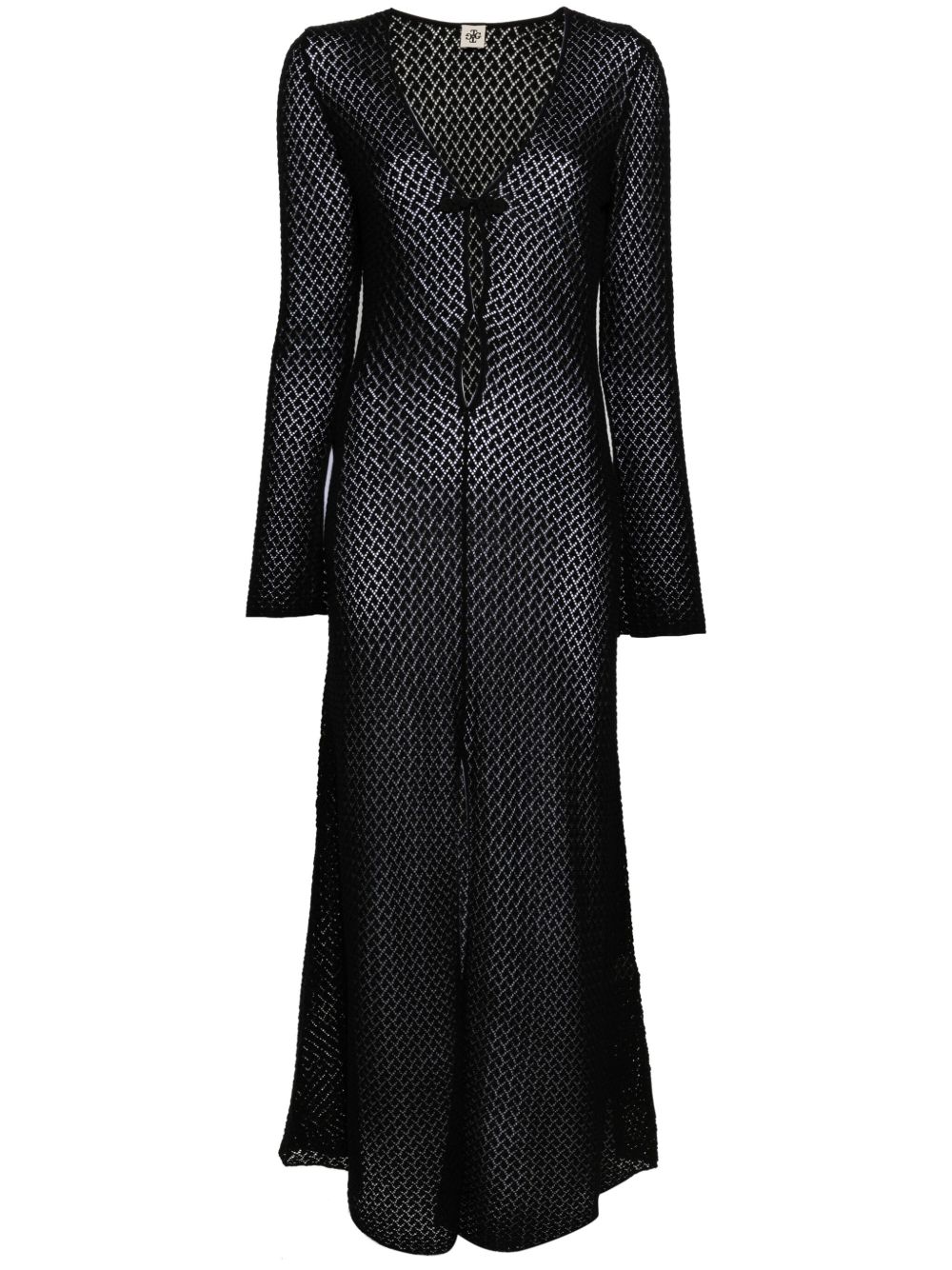 The Garment Tanzania 超长连衣裙 - 黑色