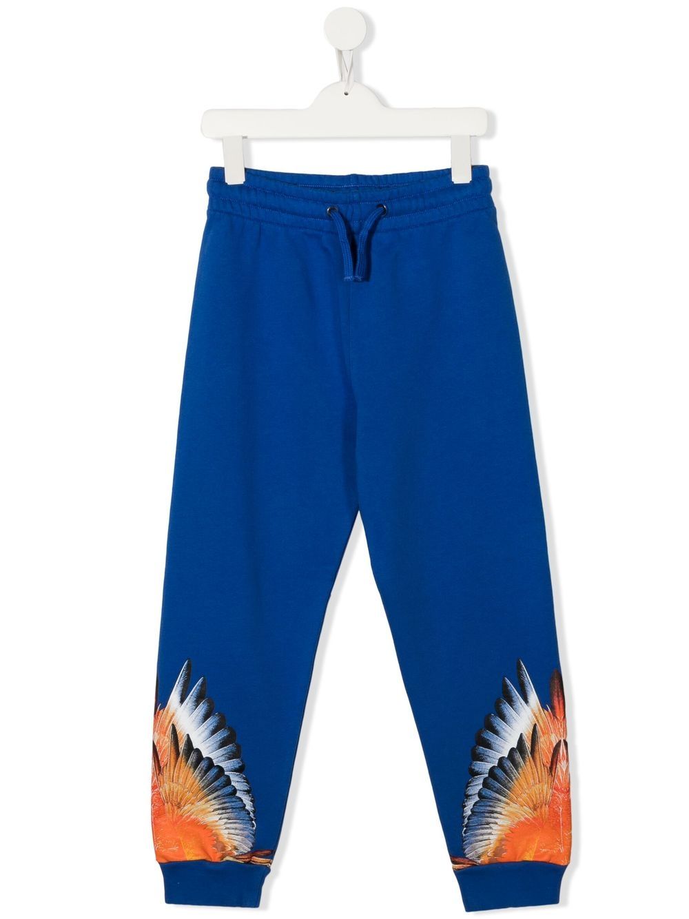 Marcelo Burlon County Of Milan Kids Wings 印花运动裤 - 蓝色