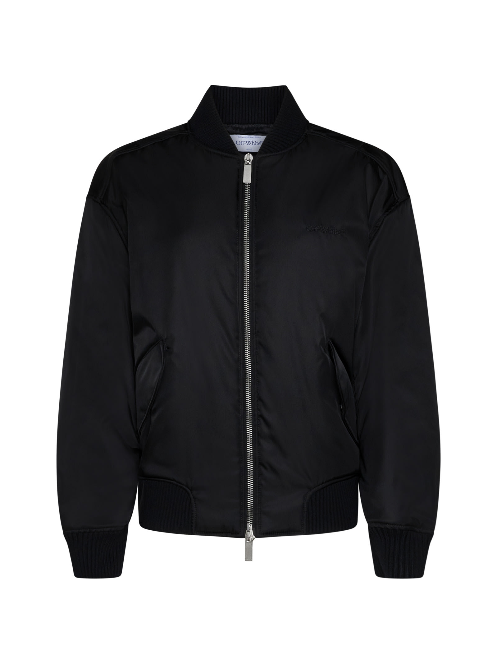 Off-White Black Oversize Nylon Jacket
