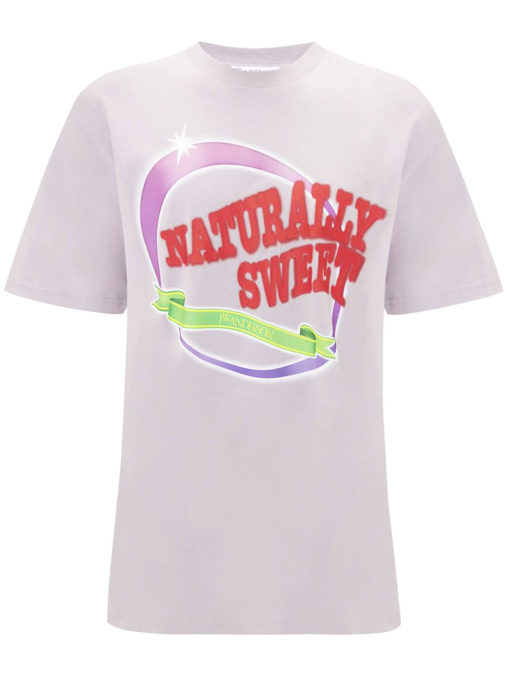 JW Anderson Naturally Sweet 棉T恤 - 粉色