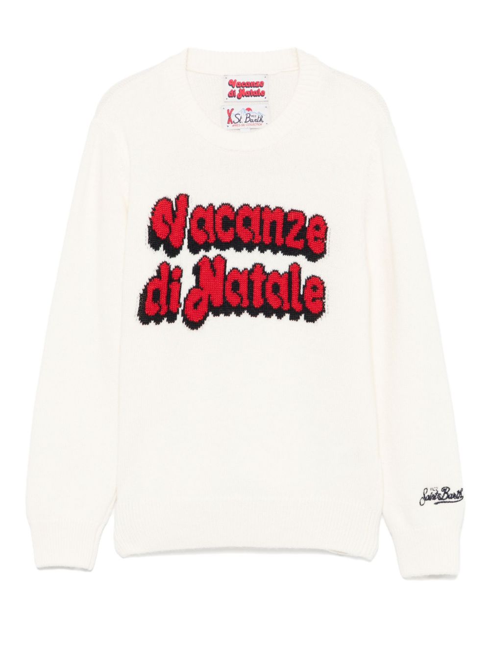 MC2 Saint Barth Kids x Vacanze Di Natale Douglas 毛衣 - 白色