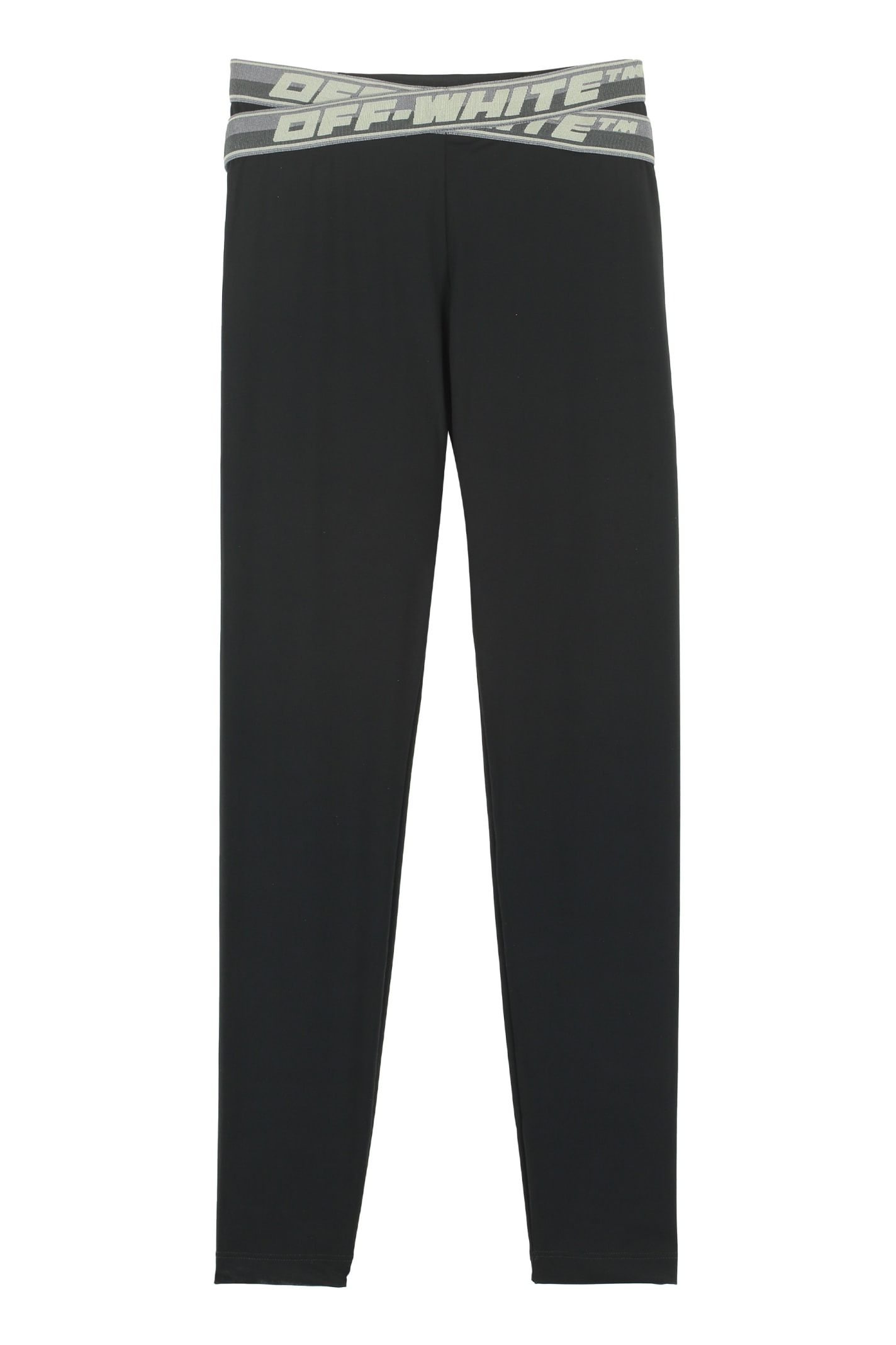 Off-White松紧腰 leggings