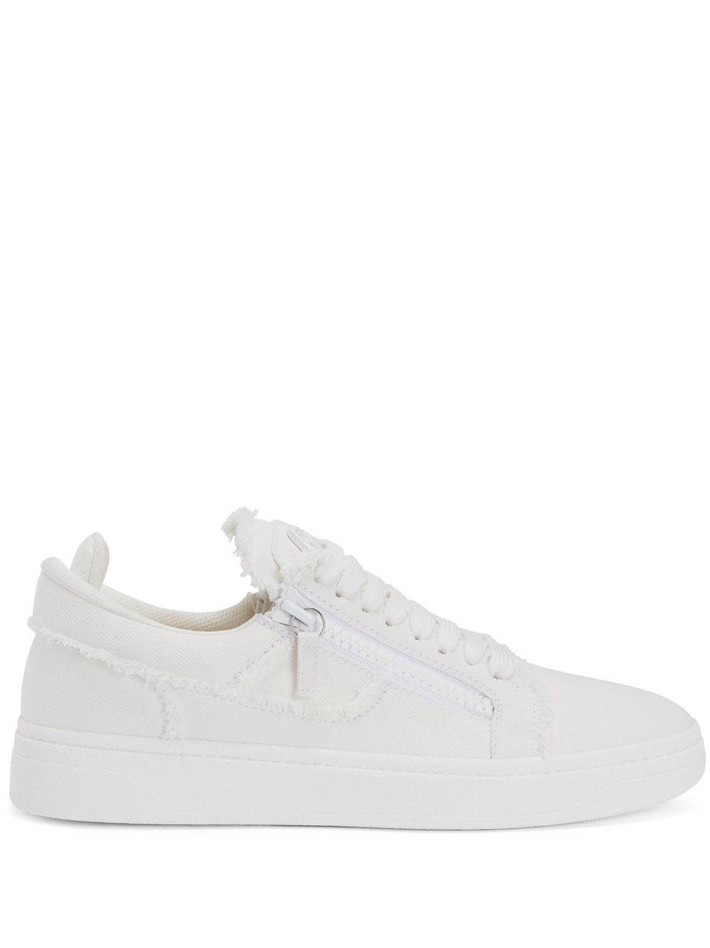 Giuseppe Zanotti GZ94 拼接运动鞋 - 白色