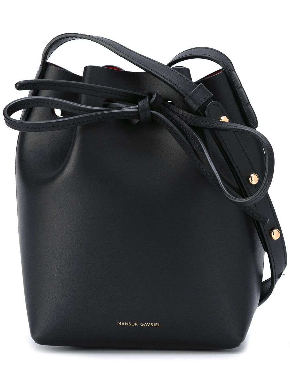 Mansur Gavriel Mini Bucket 迷你包 - 黑色