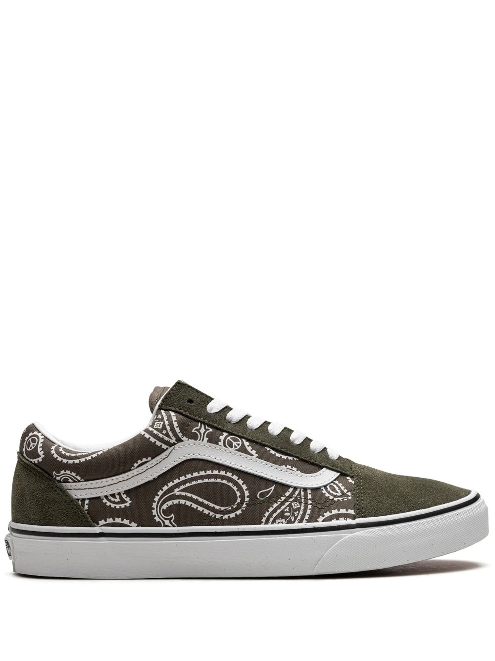 Vans Old Skool Peace Paisley 运动鞋 - 绿色
