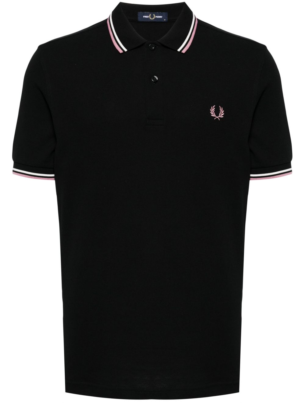 Fred Perry Twin Tipped polo衫 - 黑色