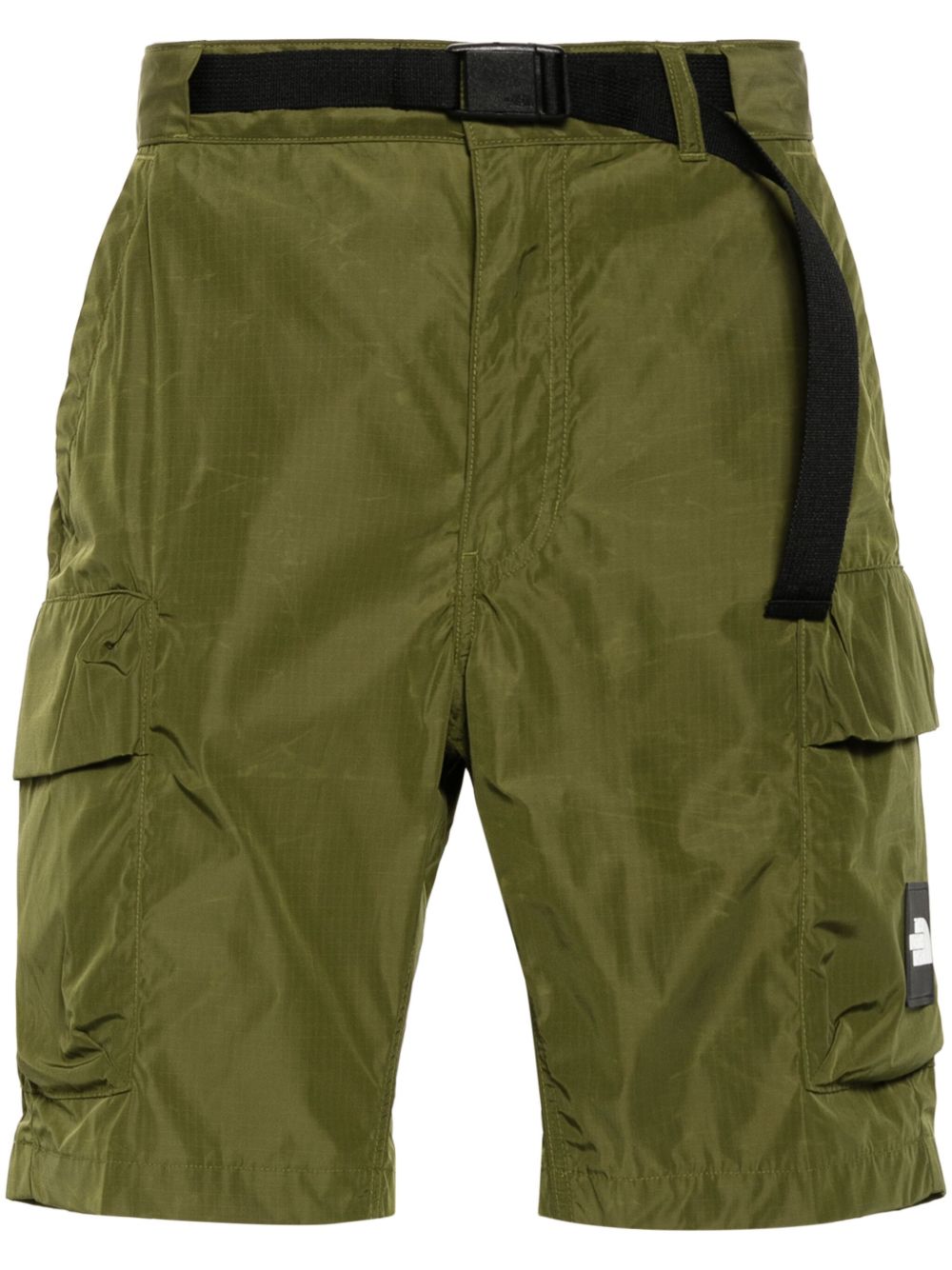 The North Face NSE 防撕裂方格布工装短裤 - 绿色
