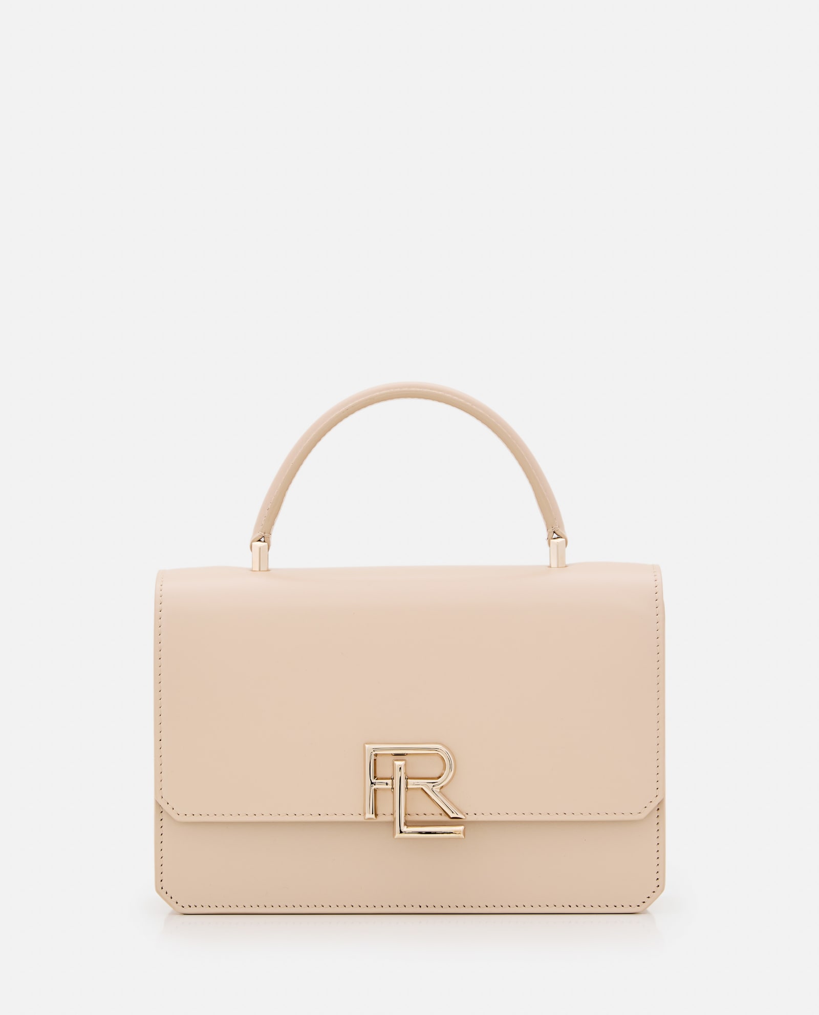 Ralph Lauren Small Top Handle Crossbody Leather Bag