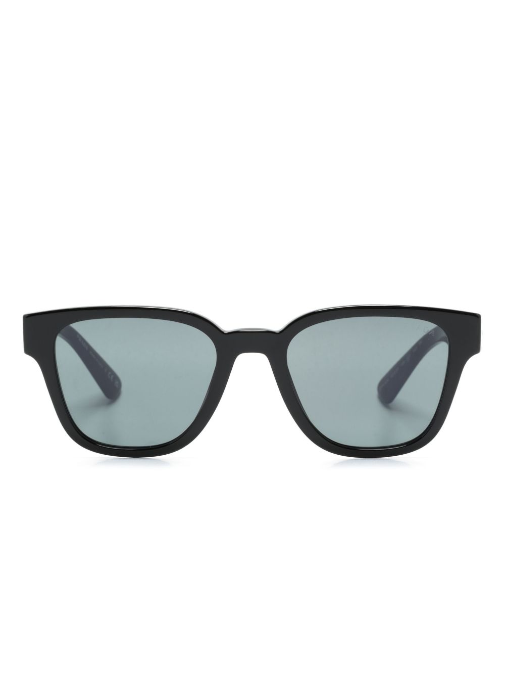 Prada Eyewear 方框太阳眼镜 - 黑色