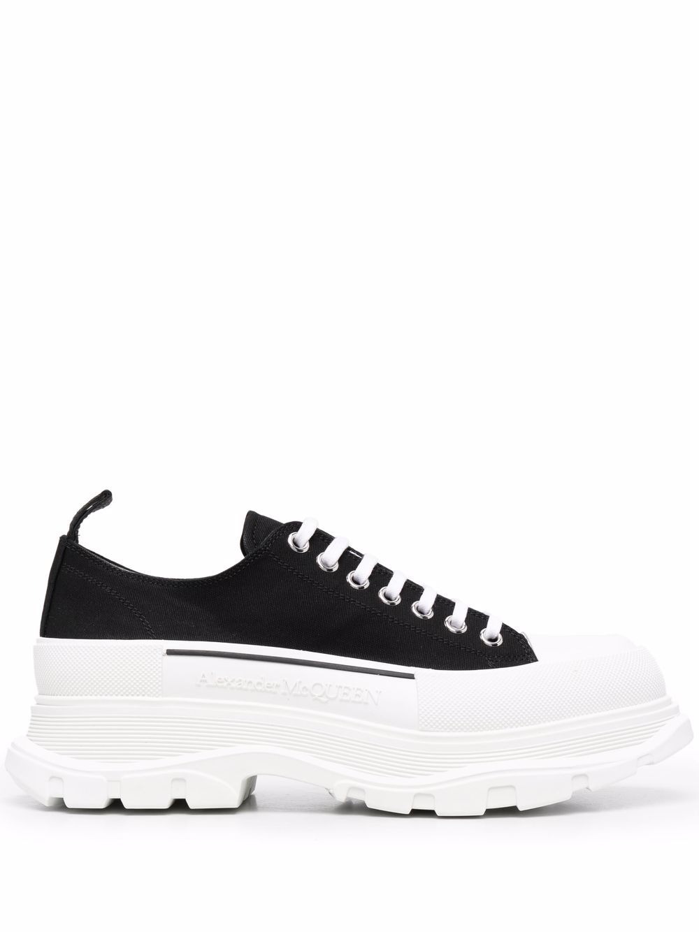 Alexander McQueen 亚历山大·麦昆 Tread Slick 低帮运动鞋 - 黑色
