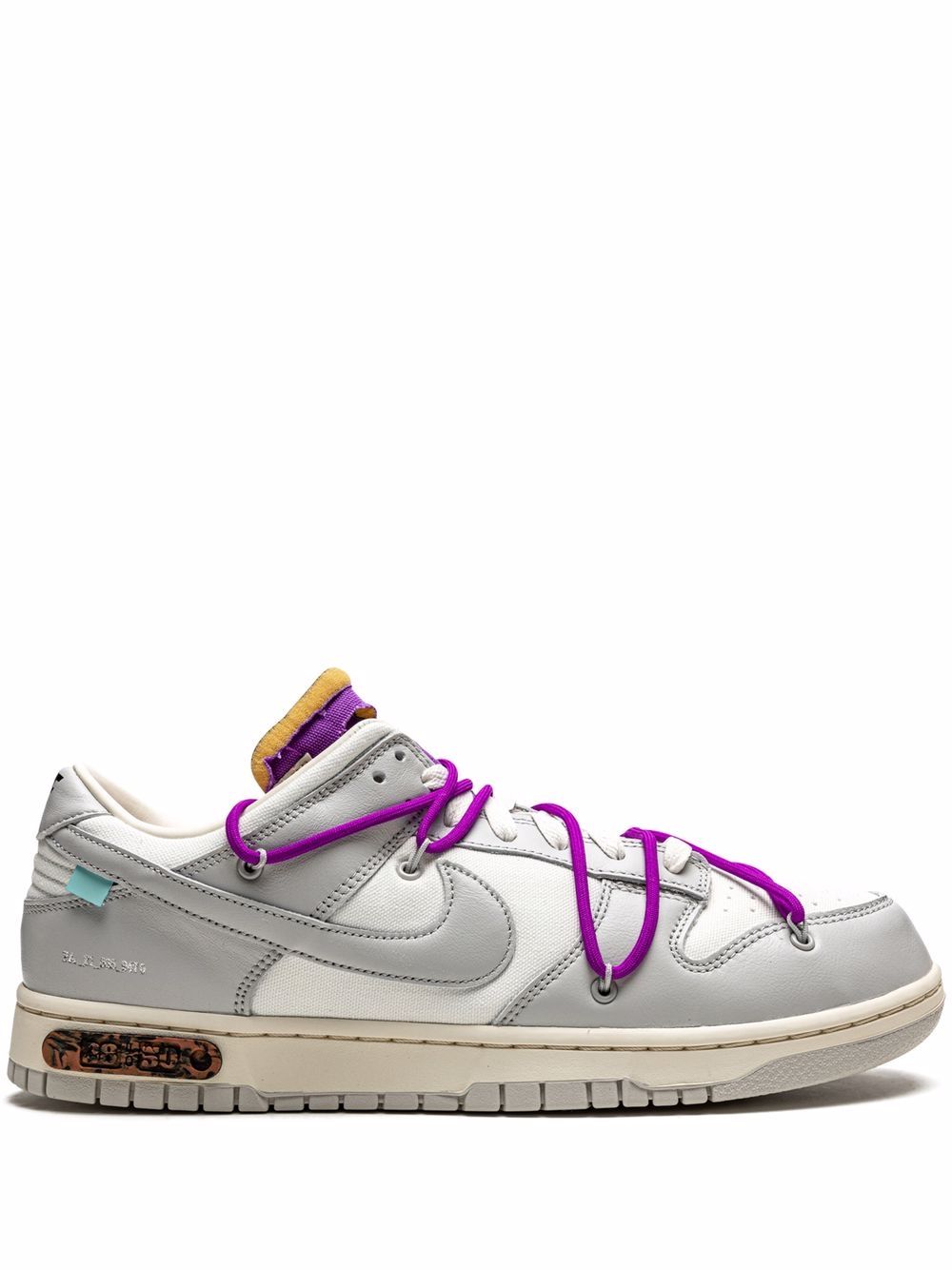 Nike X Off-White x Off-White Dunk Low 板鞋 - 灰色
