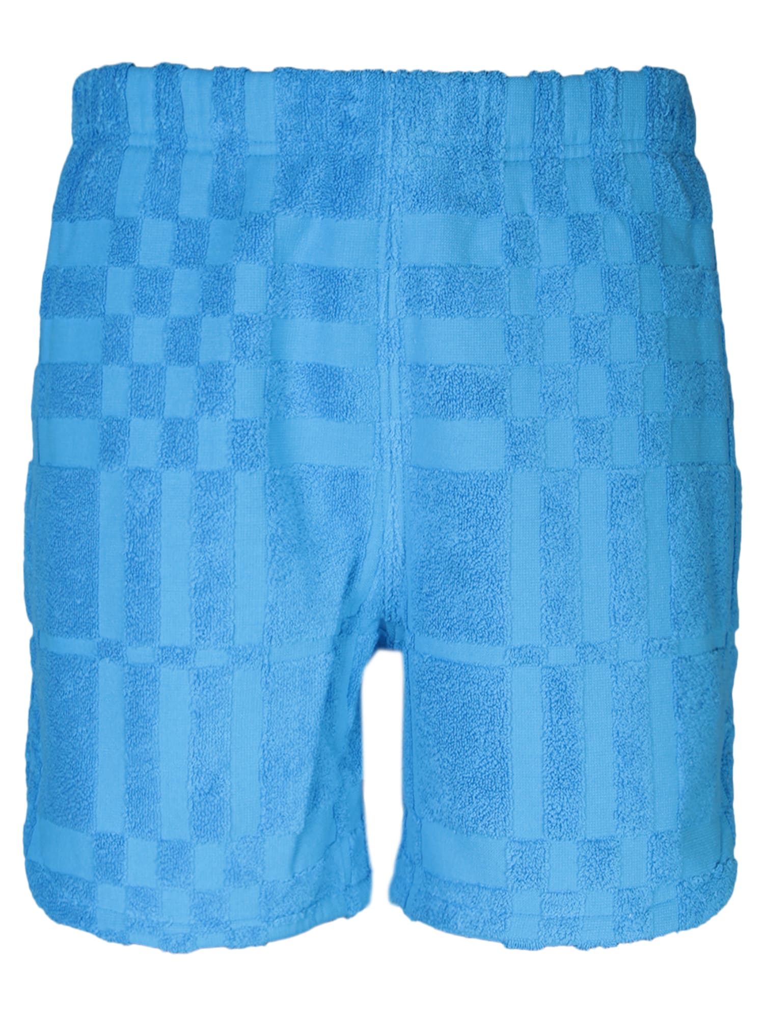 Burberry Light-blue Terry Fabric Bermuda Shorts