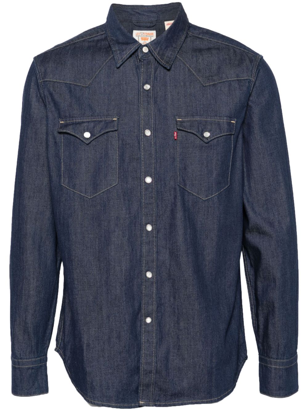 Levi's Western 牛仔衬衫 - 蓝色