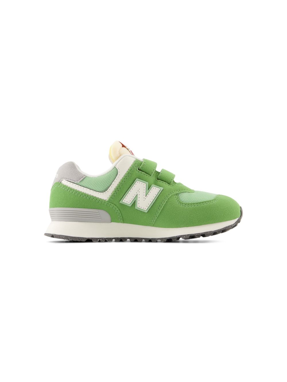 New Balance Kids 574 拼接运动鞋 - 绿色