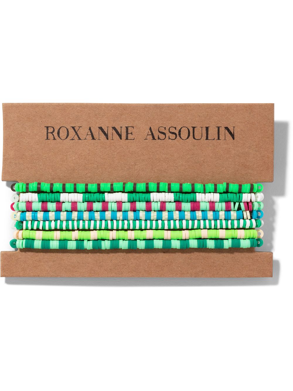 Roxanne Assoulin Color Therapy® 手链套装 - 绿色