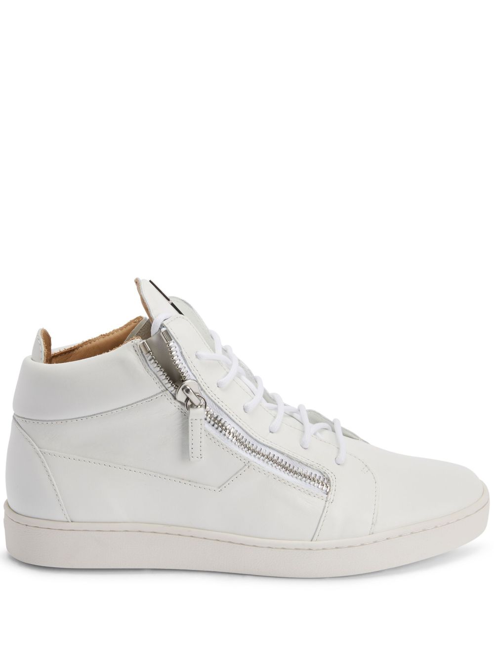 Giuseppe Zanotti Kriss logo标牌运动鞋 - 白色