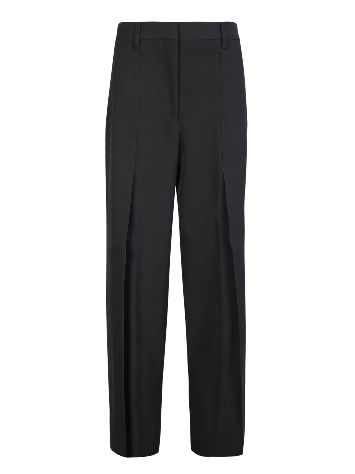 Burberry Wide-leg Black Trousers
