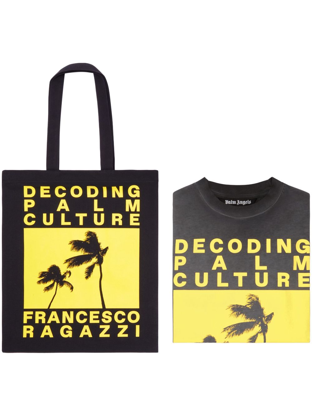 Palm Angels Dec Palm Culture T恤 - 黑色