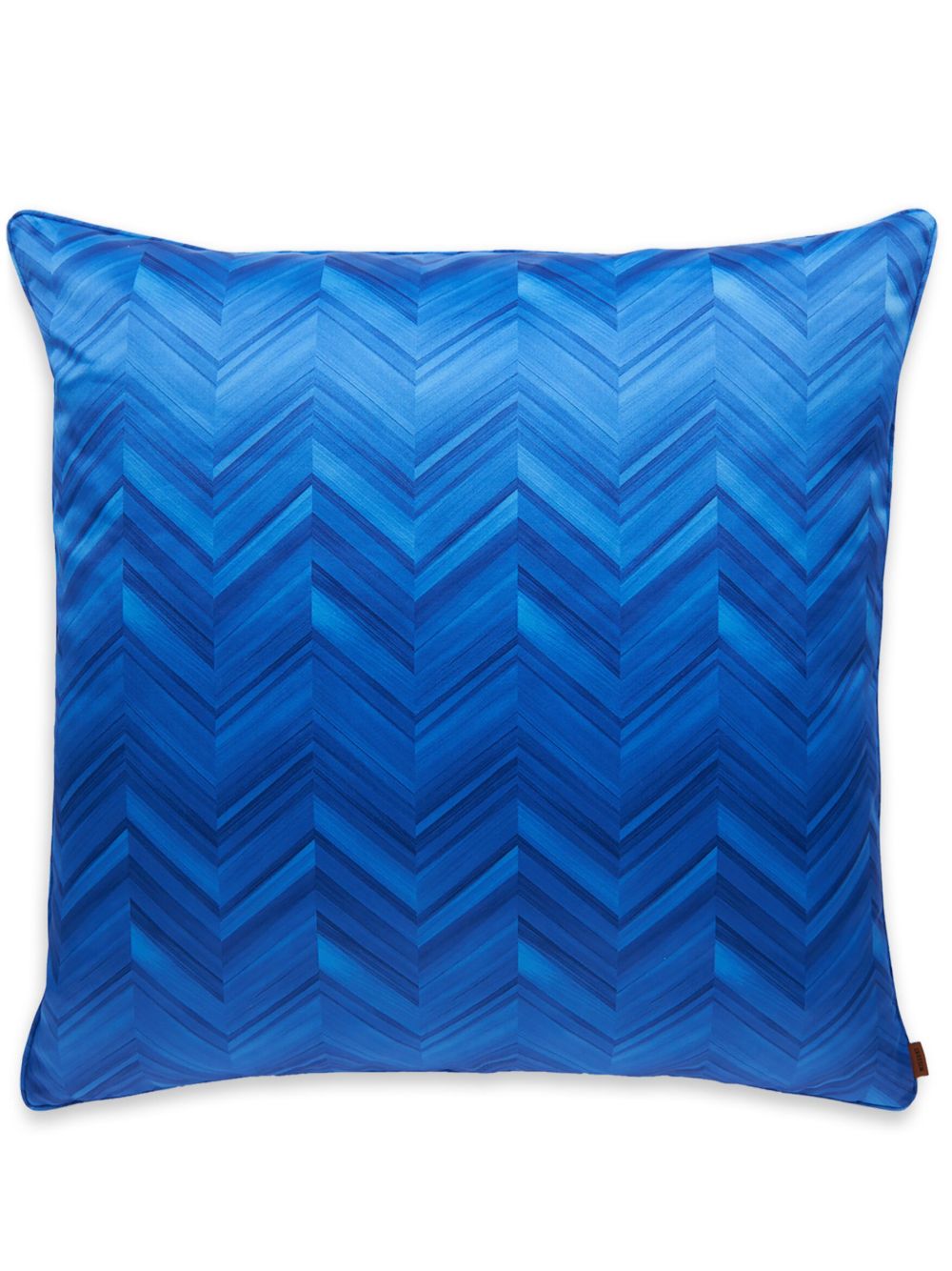 Missoni Home Layers Inlay Z字形图案大号抱枕 - 蓝色