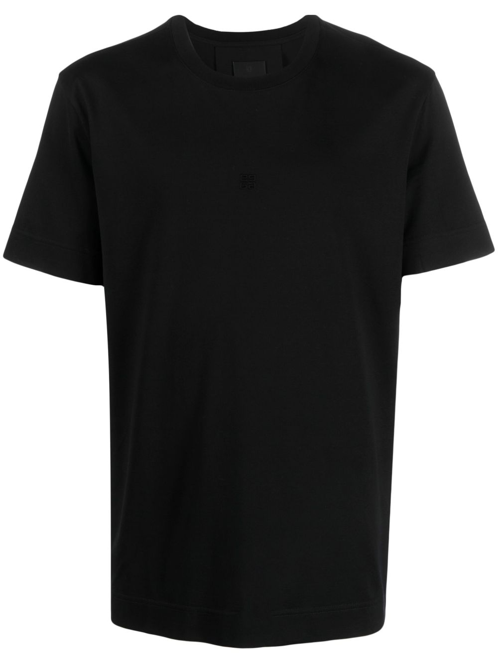 Givenchy 同色系棉T恤 - 黑色